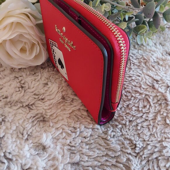 KATE SPADE Lucky Draw Small L-Zip Bifold Wallet - Picture 4 of 12